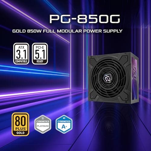 ASRock Phantom Gaming PG-850G Black 850W Fully Modular 80+ Gold image