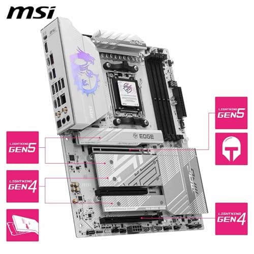 MSI MPG B850 EDGE TI WIFI DDR5 ATX image