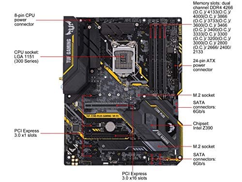 Asus Z390-PLUS TUF GAMING (WI-FI) DDR4 ATX image