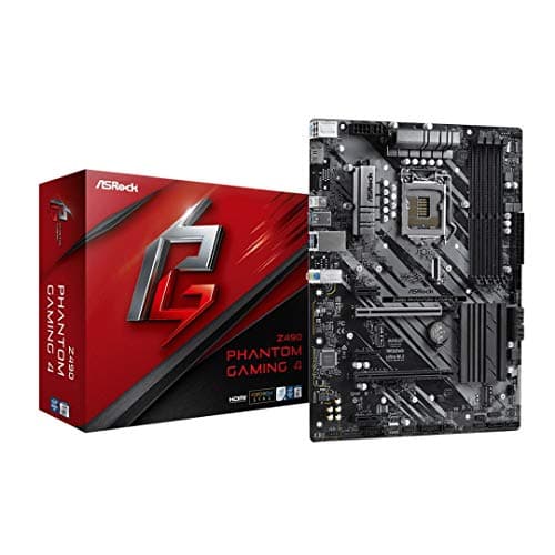 ASRock Z490 Phantom Gaming 4 Supports 10 th Gen Intel ® Core™ processors (Socket 1200) motherboard image