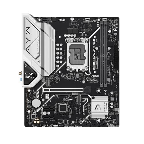 Asus B760M AYW WIFI D4 II LGA1700 DDR4 Micro ATX image