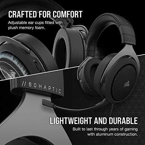 Corsair HS60 HAPTIC Wired Gaming Headset image