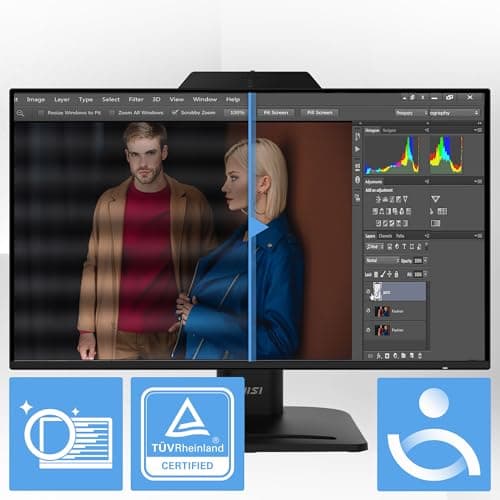 MSI PRO MP242PMG 24" 1080p 120Hz IPS Monitor image