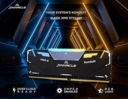 Timetec PINNACLE Konduit Black RGB DDR4-3600 CL18 16GB (2x8GB) image