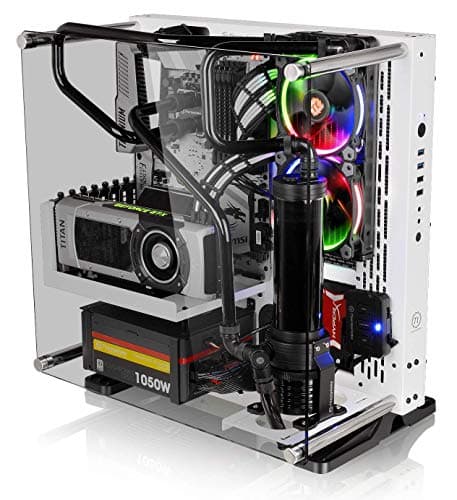 Thermaltake Core P3 TG Snow Edition ATX Mid Tower White Tempered Glass image