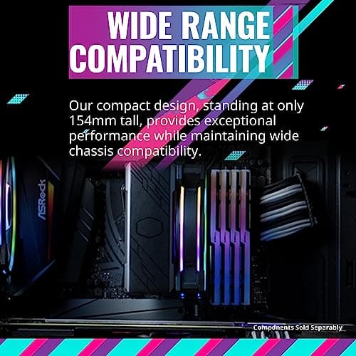 Cooler Master Hyper 212 Halo Air 51.88 CFM 154mm Black image