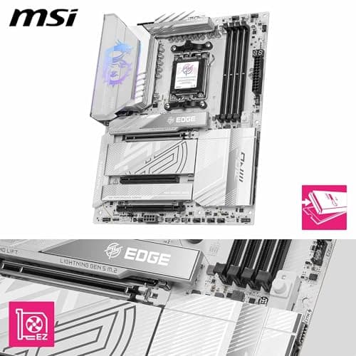 MSI X870E MPG EDGE TI WIFI AM5 DDR5 ATX image