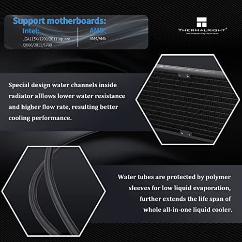 Thermalright Frozen Prism Water 360mm Black image