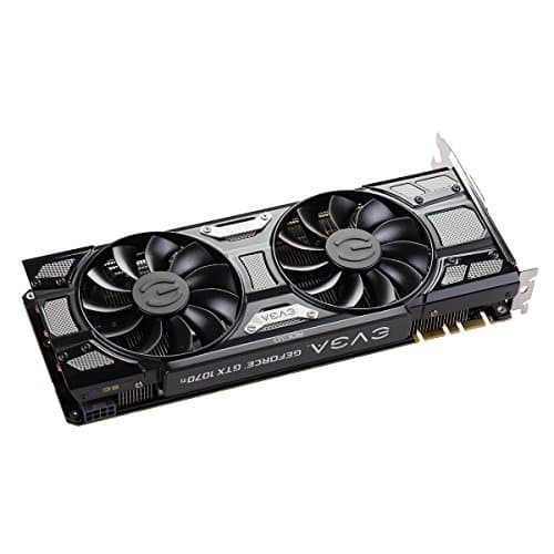 EVGA SC GAMING ACX 3.0 Black Edition GeForce GTX 1070 Ti 8GB GDDR5 Black image