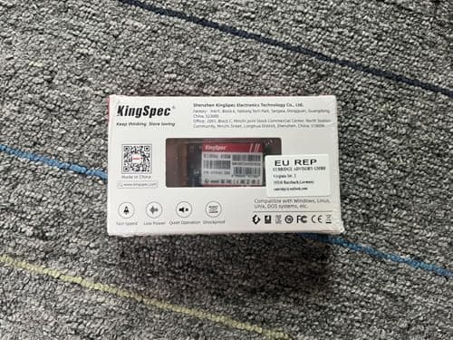 KingSpec XG7000 512GB M.2-2242 SSD PCIe 4.0 x4 NVMe image