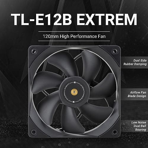 Thermalright TL-E12B EXTREM 120mm Black PWM 78 CFM image
