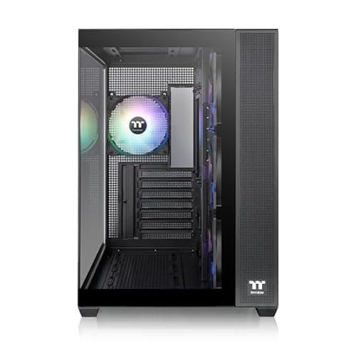 Thermaltake View 380 ARGB ATX Mid Tower Black Tinted Tempered Glass image