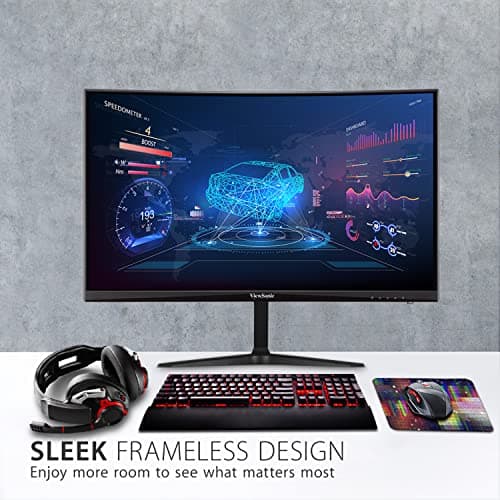 ViewSonic VX2418C 24" 1080p 165Hz VA Curved Monitor image