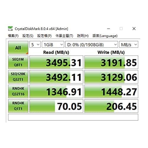 Leven JPR700 2TB SSD M.2 NVMe PCIe 3.0 image