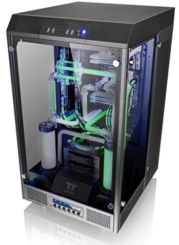 Thermaltake Tower 900 ATX Full Tower Black with Tempered Glass Side Panel and USB 3.2 Gen 1 Type-A image