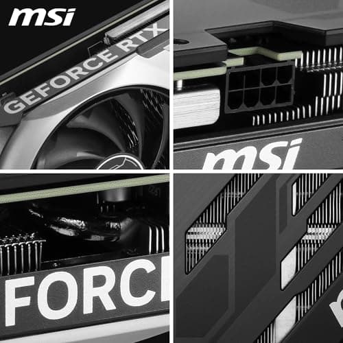 MSI VENTUS 3X E1 OC GeForce RTX 4070 12GB GDDR6 Silver / Black image