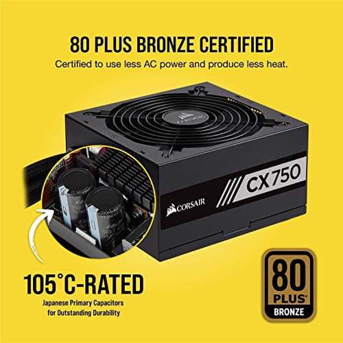 Corsair CX750 (2017) 750W Non-Modular 80+ Bronze image