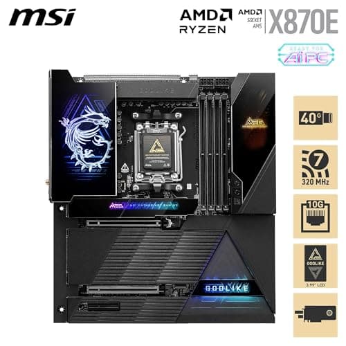 MSI MEG X870E GODLIKE AM5 DDR5 EATX image