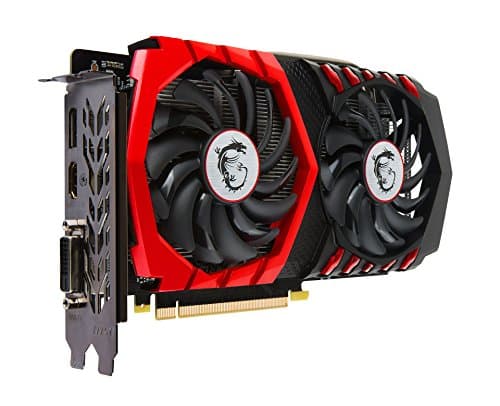 MSI GeForce GTX 1050 Ti GAMING X Black / Red 4GB GDDR5 Black / Red image