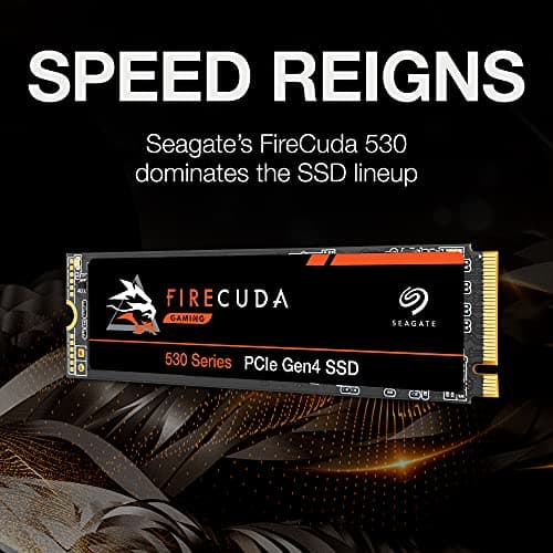 Seagate FireCuda 530 2TB SSD M.2-2280 PCIe 4.0 NVMe image