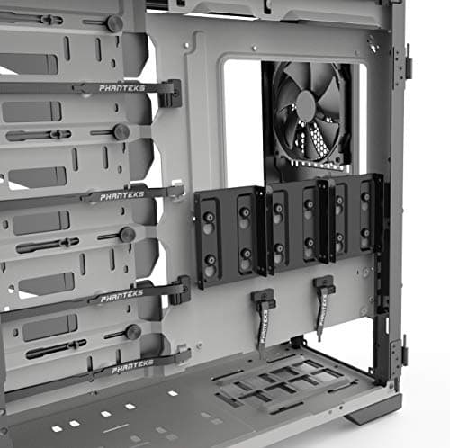 Phanteks Eclipse P600S DRGB Silent, E-ATX/ATX,Hibrida,Silenciosa, Cristal templado,DRGB 140mm x3,USB 3.0 Y Tipo C, Blanca image