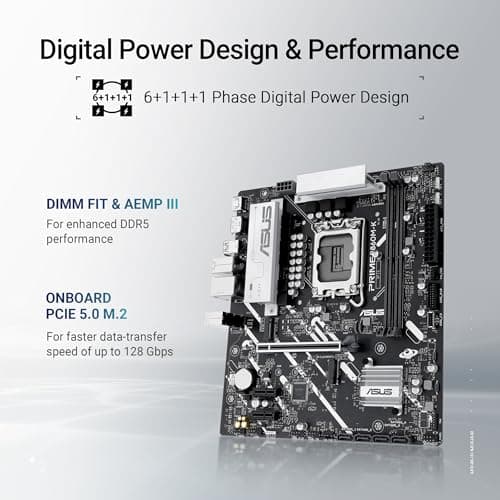 Asus B860 PRIME B860M-K DDR5 Micro ATX image