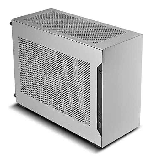 Lian Li A4-H20 Mini-ITX Desktop Silver / Black Mesh Side Panel image