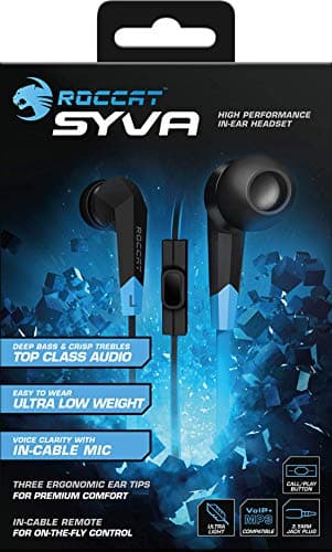 ROCCAT SYVA Closed Earbud Headset With Microphone image