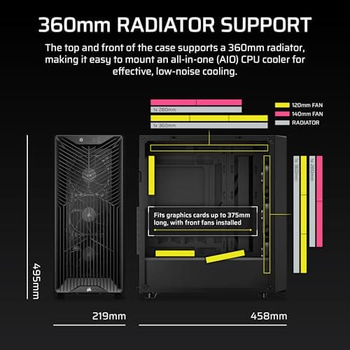 Corsair 3200D RS Black image