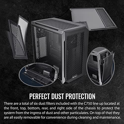 Thermaltake CTE C750 Air ARGB ATX Full Tower Black Tempered Glass image