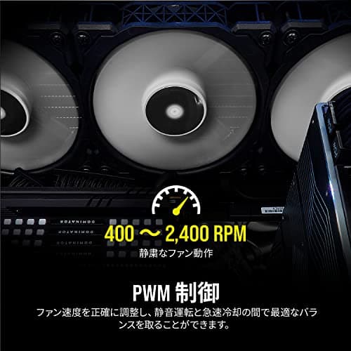 ML120 120mm PWM Premium Magnetic Levitation Fan — Twin Pack image