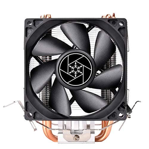 Silverstone Krypton KR02 Air 125mm 56.1 CFM Black / Silver image