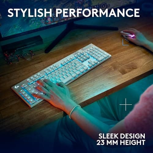 Logitech G915 X Mechanical Gaming Keyboard LIGHTSPEED RGB Wired/Wireless/Bluetooth image