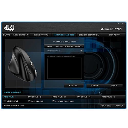 Adesso iMouse E70 Wireless Optical Mouse image
