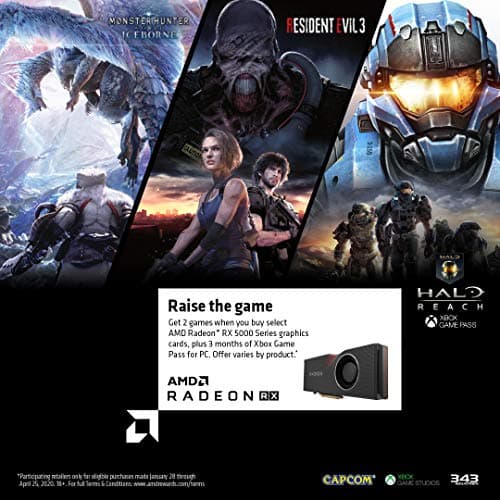 XFX GTS XXX Radeon RX 580 8GB GDDR5 Black / Red image