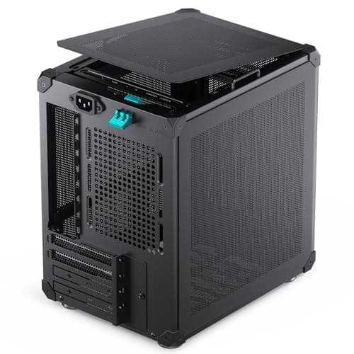 Jonsbo C6-ITX Mini-ITX Desktop Black Mesh Side Panel image