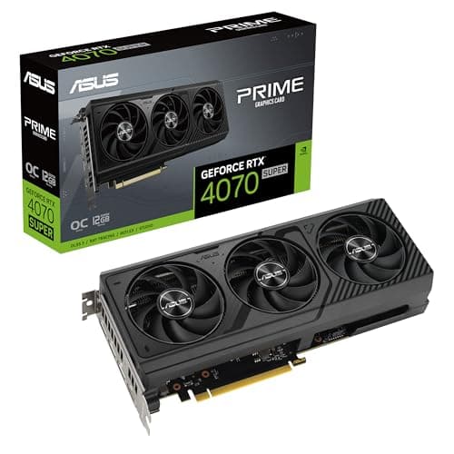 Asus PRIME OC GeForce RTX 4070 SUPER 12GB GDDR6X Black main image