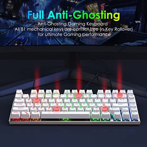 E-element Z88RGB81WRZ Wired Mini Mechanical Keyboard image
