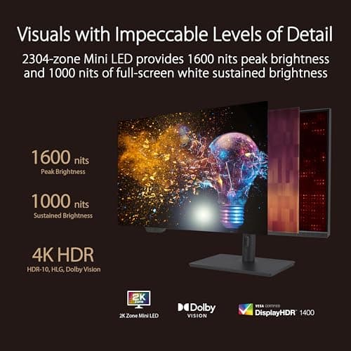 Asus ProArt Display PA32UCXR 32" 4K 60Hz IPS Monitor image