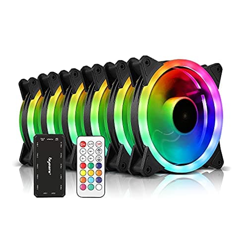 BGears b-Voguish ATX Mid Tower Black with RGB, Tempered Glass Side Panel, USB 3.2 Gen 1 Type-A, USB 2.0 Type-A image