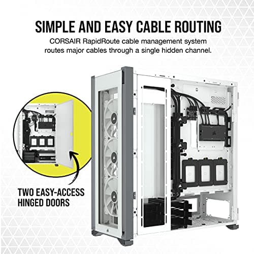 Corsair iCUE 7000X RGB ATX Full Tower White Tempered Glass image