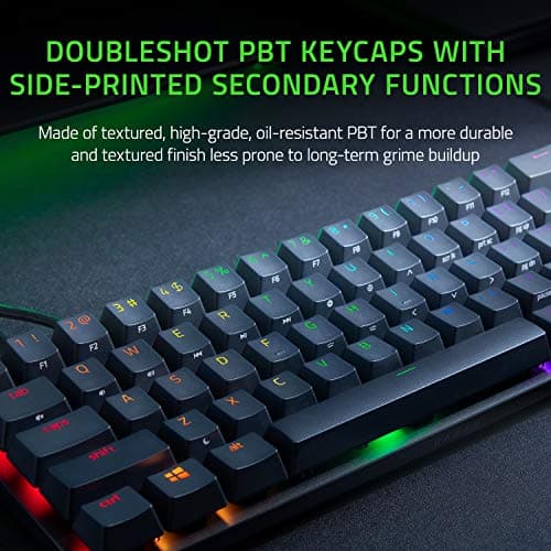 Razer Huntsman Mini RGB Razer Red Optical Linear Wired Gaming Keyboard image