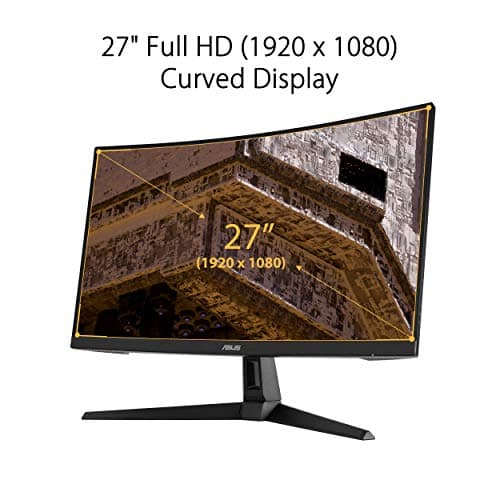 Asus VG27VH1B 27" 1080p 165Hz VA Curved Monitor image