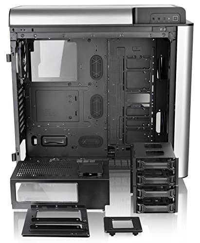 Thermaltake Level 20 GT RGB Plus ATX Full Tower Black / Silver Tempered Glass Side Panel image