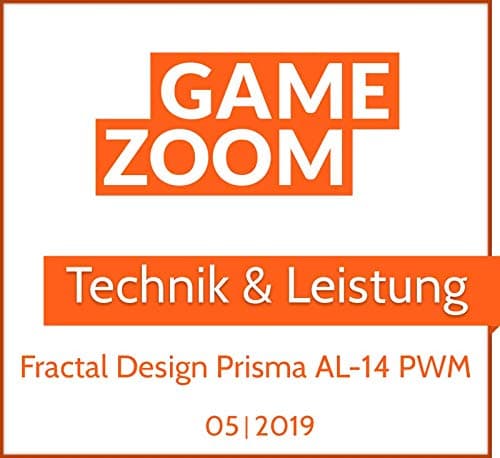 Fractal Design Prisma AL 140mm Black Addressable RGB PWM 103.85 CFM image