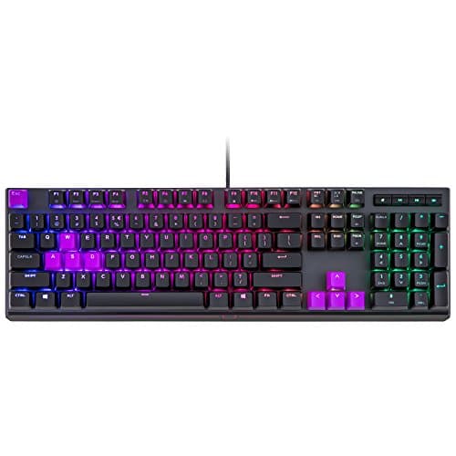 Cooler Master MasterKeys MK750 MX Red RGB Wired Gaming Keyboard image