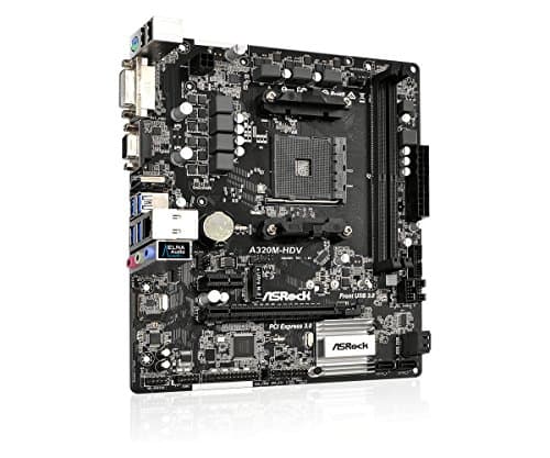 ASRock A320 M-HDV AM4 DDR4 Micro ATX image