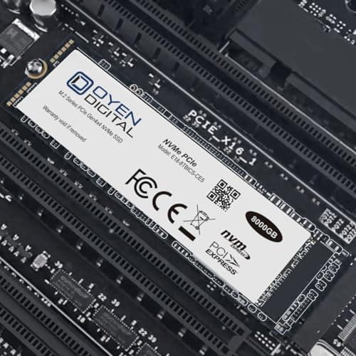 Oyen Digital E18-8TBICS6 8TB SSD M.2-2280 PCIe 4.0 X4 NVMe image