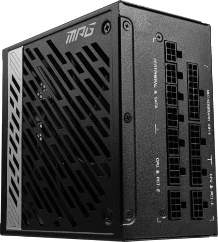 MSI MPG A1000G Black 1000W Fully Modular 80+ Gold Certified image