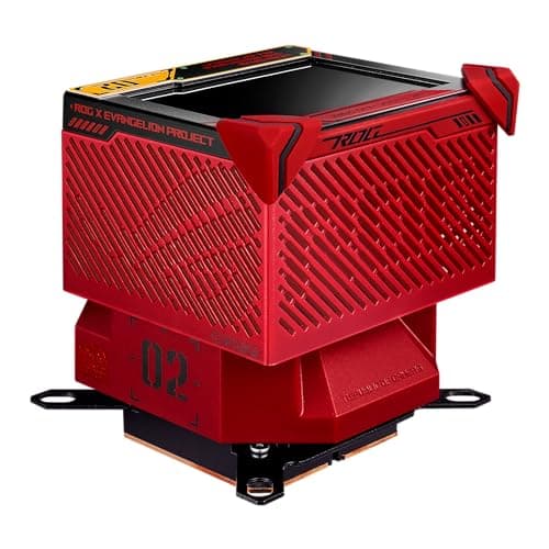 Asus ROG RYUJIN III Water 360mm ARGB EVA-02 EDITION 70.07 CFM Red / Black image